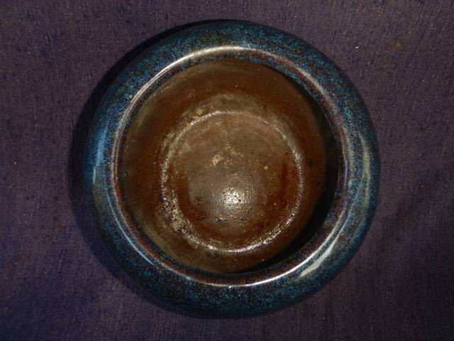 古玩陶瓷宜鈞釉水洗真品鑒賞圖