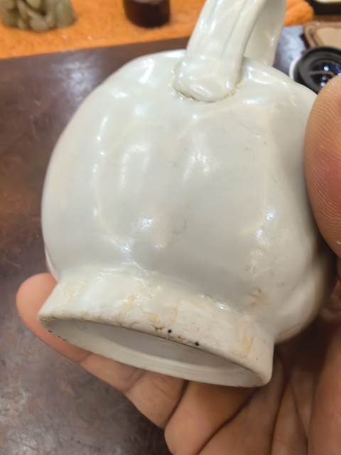 古玩陶瓷青白釉執(zhí)壺真品鑒賞圖