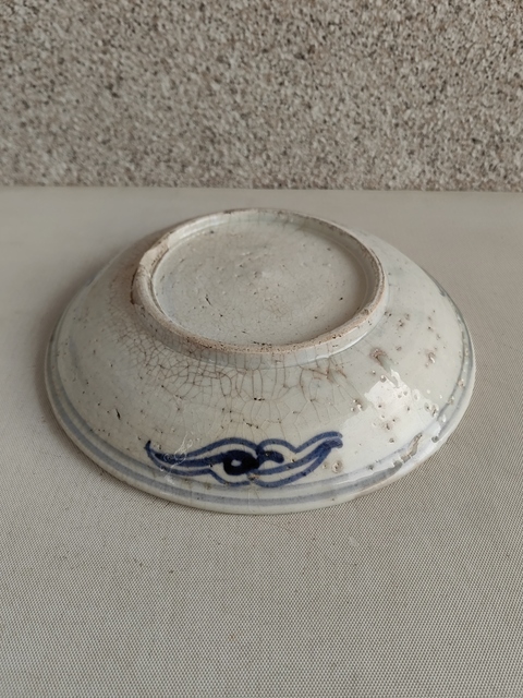 古玩陶瓷青花龍紋盤拍賣,當(dāng)前價(jià)格850元