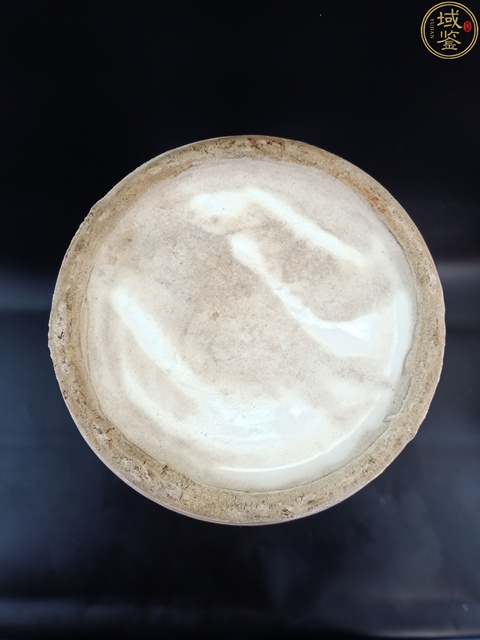 古玩陶瓷民國粉彩柳樹黃鶯花觚真品鑒賞圖