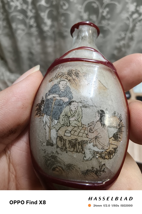 古玩雜項內畫鼻煙壺真品鑒賞圖