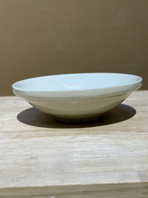 古玩陶瓷五代·邢窯白碗真品鑒賞圖