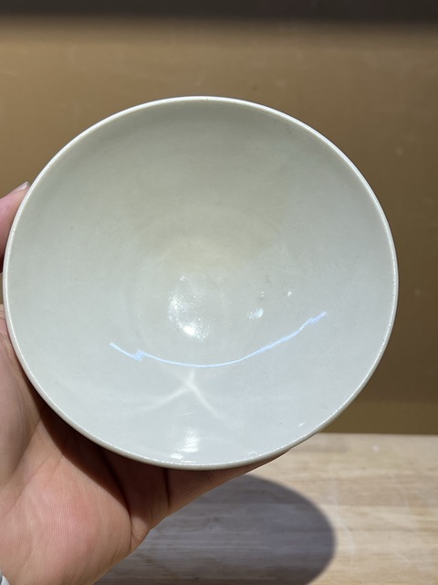 古玩陶瓷五代·邢窯白碗真品鑒賞圖