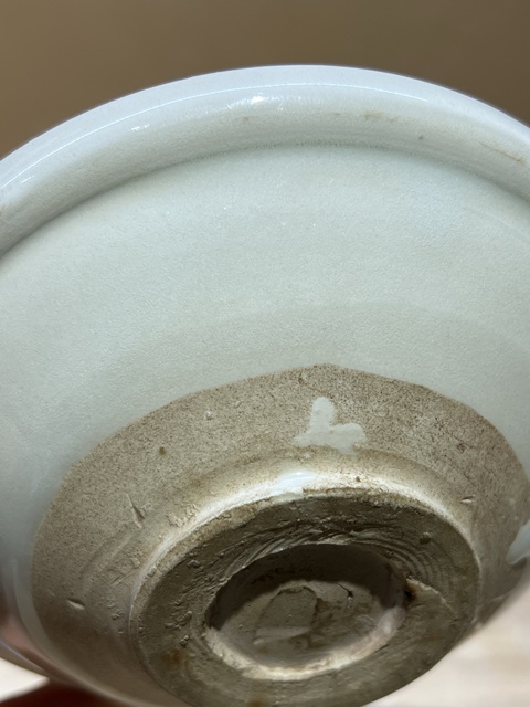 古玩陶瓷五代·邢窯白碗真品鑒賞圖