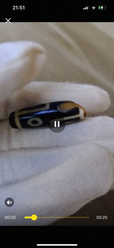 古玩雜項天珠真品鑒賞圖