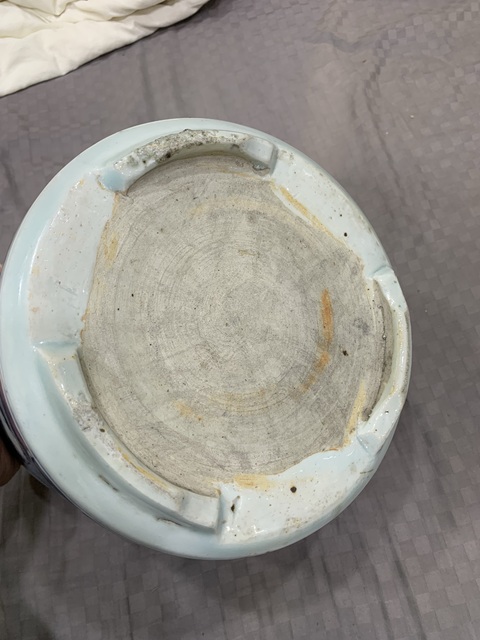 古玩陶瓷龍紋青花三足筒式香爐拍賣，當前價格3200元