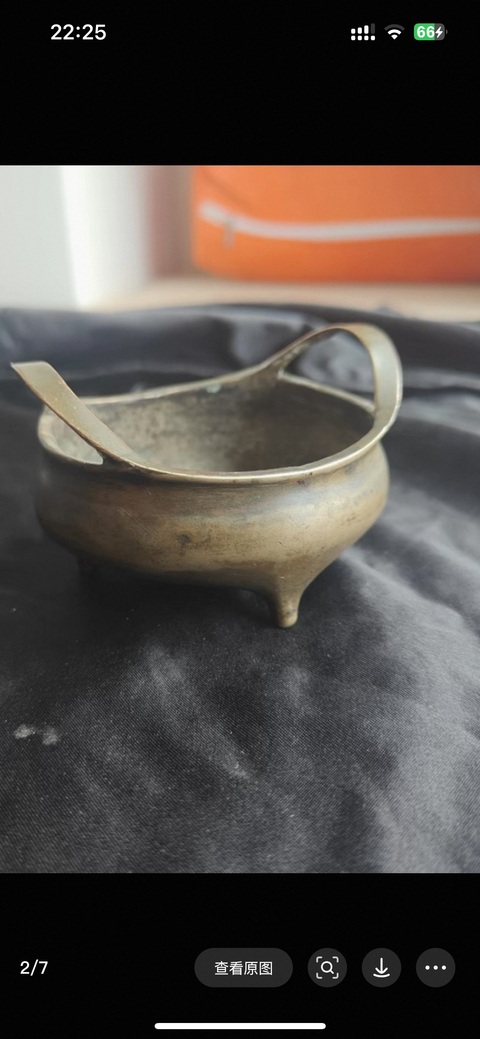 古玩銅器爐子真品鑒賞圖