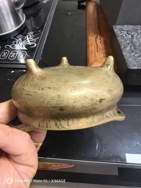 古玩銅器銅爐真品鑒賞圖