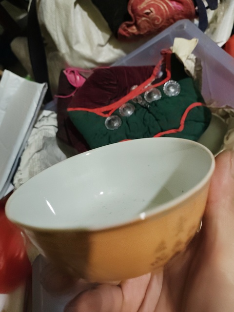 古玩陶瓷博古圖茶圓真品鑒賞圖