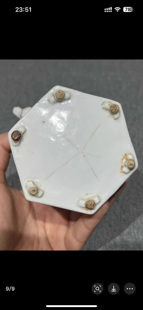 古玩陶瓷粉彩無雙譜人物茶壺真品鑒賞圖