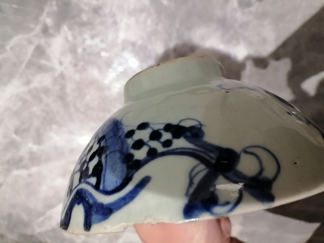 古玩陶瓷清雍正?過墻龍紋碗拍賣，當前價格800元