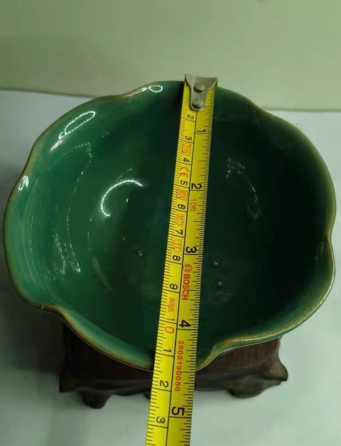 古玩陶瓷華寧窯花口碗真品鑒賞圖