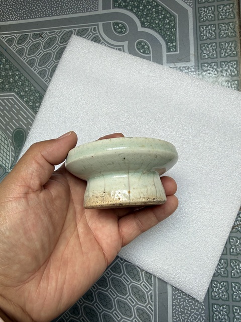 古玩陶瓷吉語紋糕點印模真品鑒賞圖