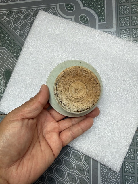 古玩陶瓷吉語紋糕點印模真品鑒賞圖