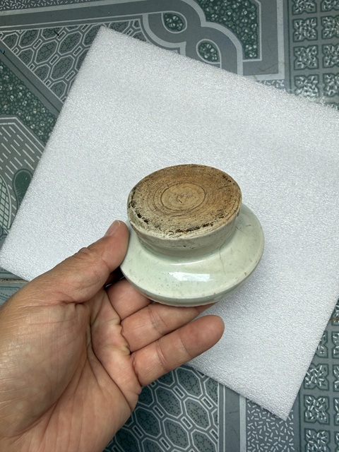 古玩陶瓷吉語紋糕點印模真品鑒賞圖