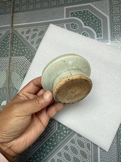 古玩陶瓷吉語紋糕點印模真品鑒賞圖