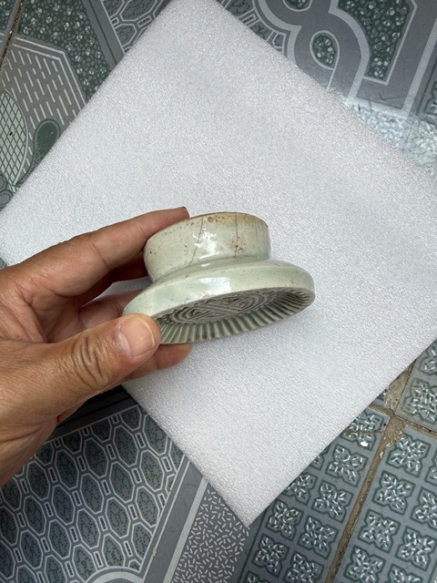 古玩陶瓷吉語紋糕點印模真品鑒賞圖