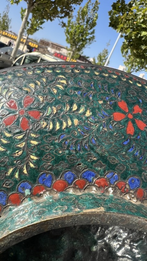 古玩銅器掐絲琺瑯真品鑒賞圖