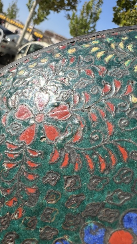 古玩銅器掐絲琺瑯真品鑒賞圖