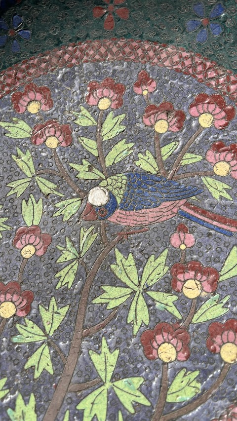 古玩銅器掐絲琺瑯真品鑒賞圖