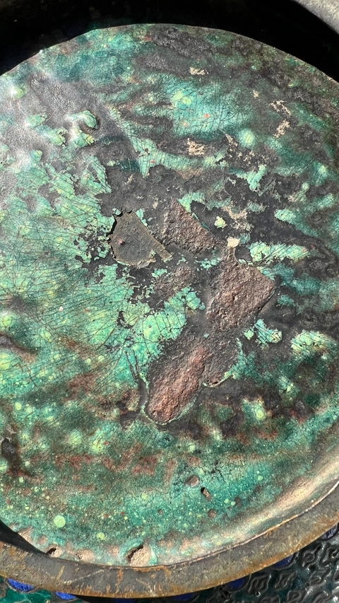 古玩銅器掐絲琺瑯真品鑒賞圖