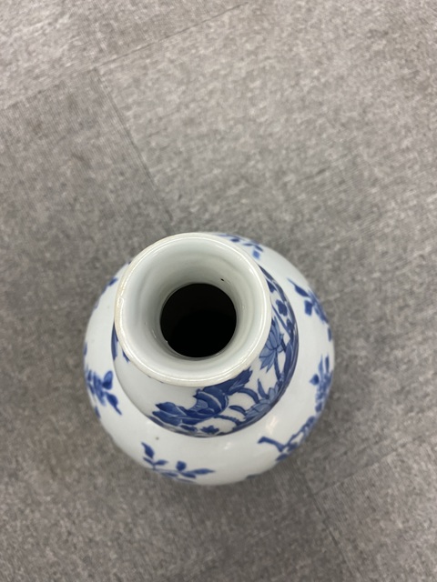 古玩陶瓷整體不開門，崇禎風格青花葫蘆瓶真品鑒賞圖