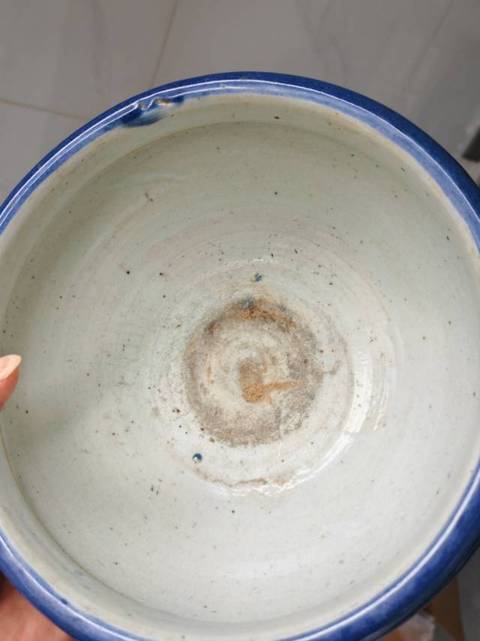 古玩陶瓷霽藍釉香爐真品鑒賞圖