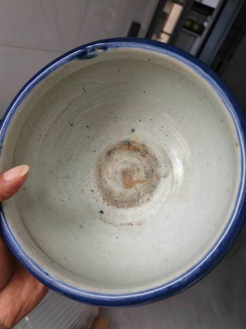 古玩陶瓷霽藍釉香爐真品鑒賞圖