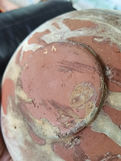 古玩陶瓷邛崍窯黃釉碗拍賣,當(dāng)前價(jià)格120元