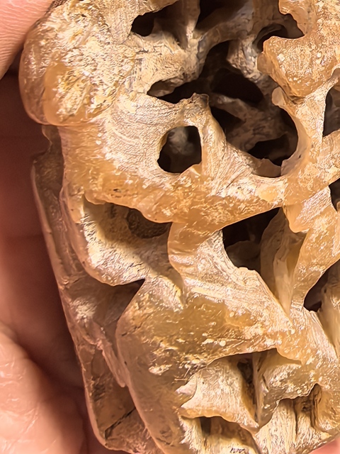 古玩玉器滑石雕“爐頂”真品鑒賞圖