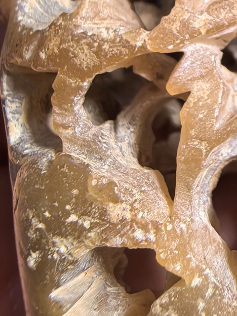 古玩玉器滑石雕“爐頂”真品鑒賞圖