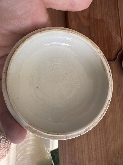 古玩陶瓷粉盒真品鑒賞圖
