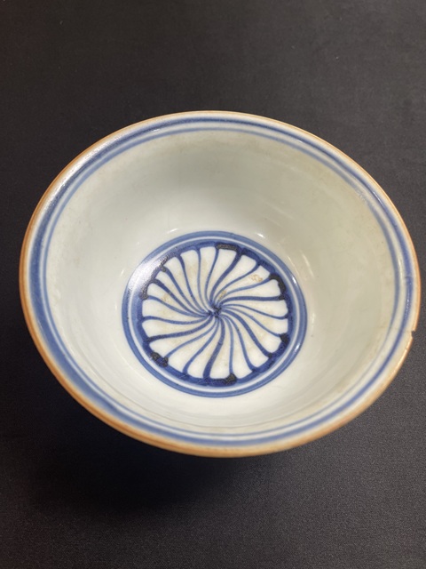 古玩陶瓷永宣青花碗真品鑒賞圖