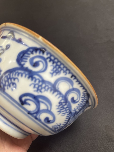 古玩陶瓷永宣青花碗真品鑒賞圖