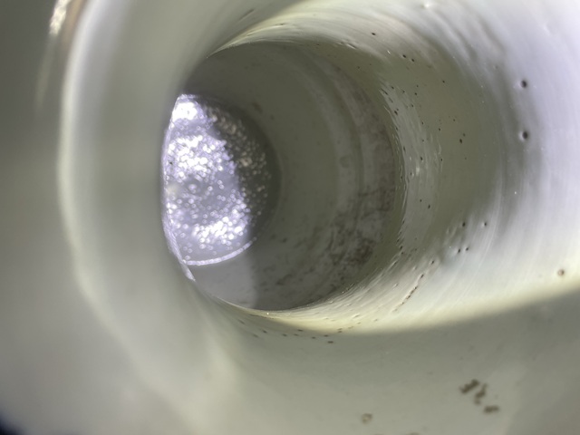 古玩陶瓷晚清英雄獨立青花瓶真品鑒賞圖