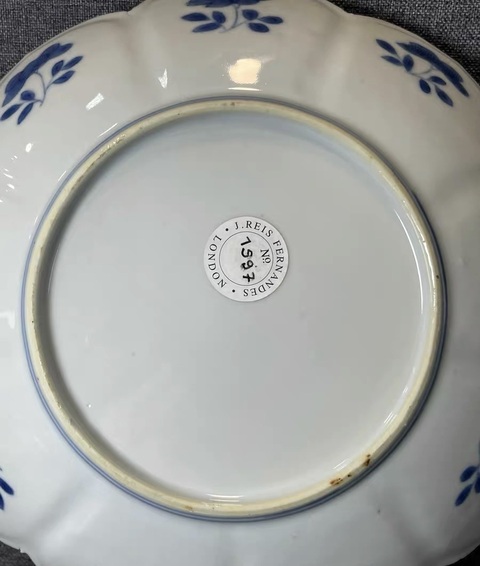 古玩陶瓷康熙青花盤(pán)真品鑒賞圖