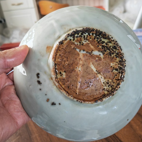 古玩陶瓷青花鹿紋盤真品鑒賞圖