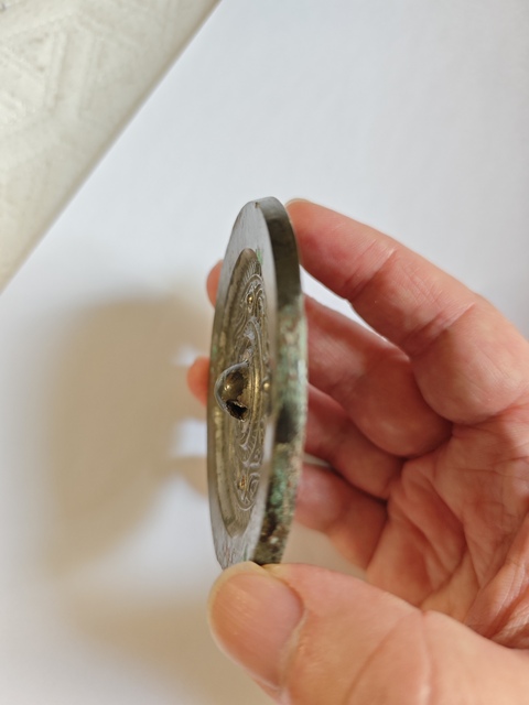 古玩銅器銅鏡真品鑒賞圖