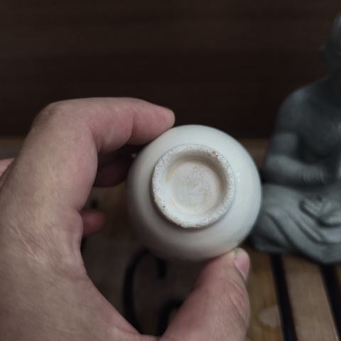 古玩陶瓷德化窯白釉杯真品鑒賞圖