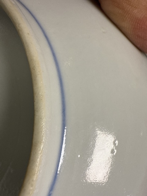 古玩陶瓷青花盤真品鑒賞圖