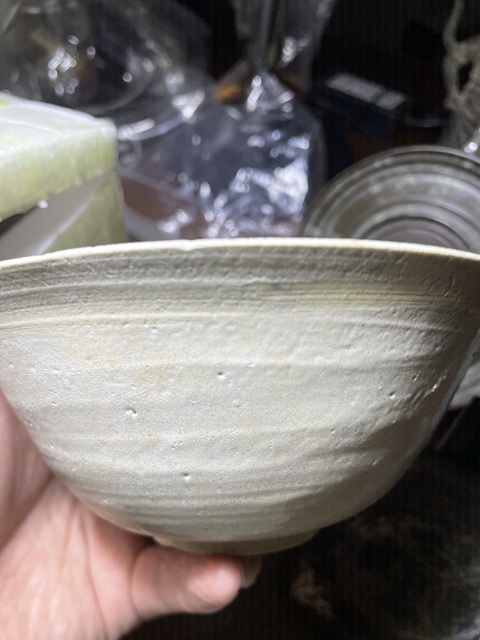 古玩陶瓷青白釉雙魚面包碗真品鑒賞圖