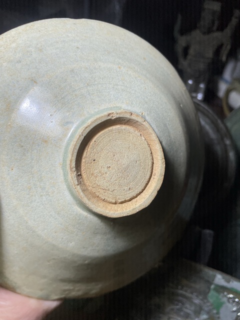 古玩陶瓷宋代影青刻花蓖紋盤真品鑒賞圖