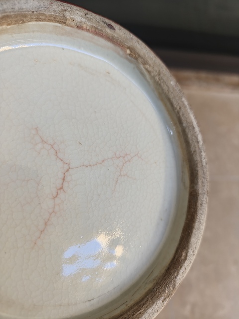 古玩陶瓷清末民國郎窯紅釉賞瓶真品鑒賞圖