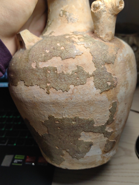 古玩陶瓷青釉執(zhí)壺真品鑒賞圖