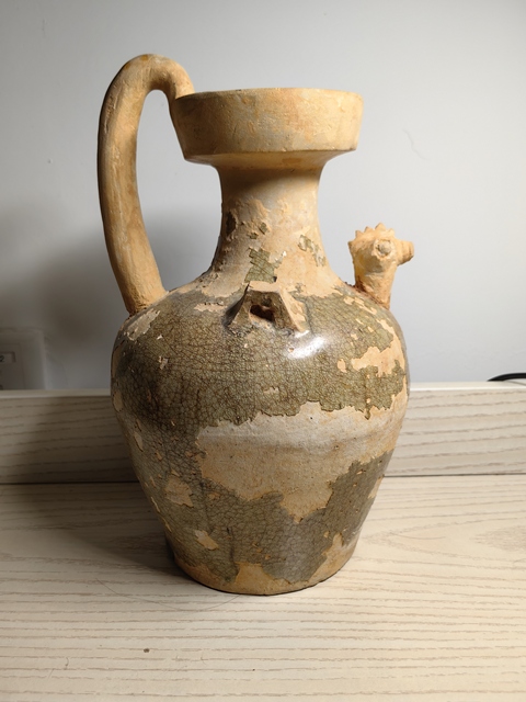 古玩陶瓷青釉執(zhí)壺真品鑒賞圖
