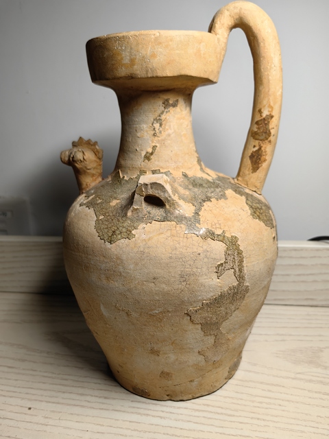古玩陶瓷青釉執(zhí)壺真品鑒賞圖