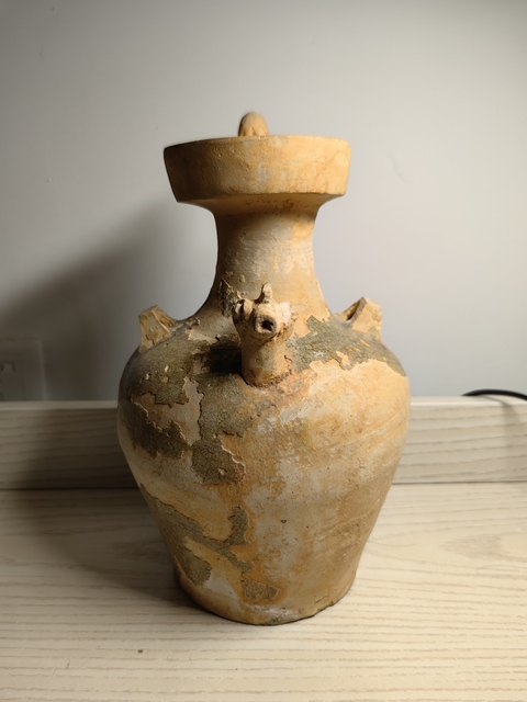 古玩陶瓷青釉執(zhí)壺真品鑒賞圖