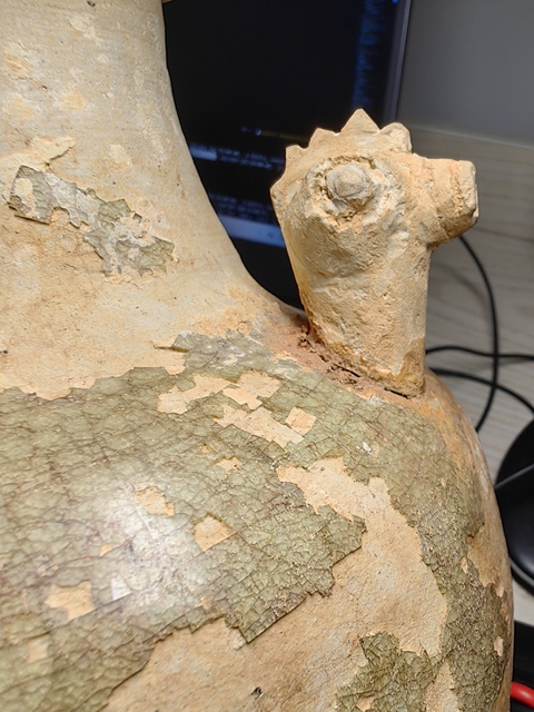 古玩陶瓷青釉執(zhí)壺真品鑒賞圖