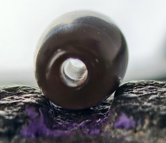 古玩雜項纏絲瑪瑙勒子真品鑒賞圖