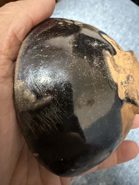 古玩陶瓷宋代黑釉盞標(biāo)本真品鑒賞圖